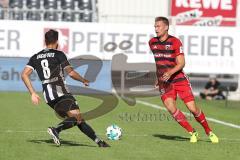 2. Bundesliga - Fußball - SV Sandhausen - FC Ingolstadt 04 - Daghfous, Nejmeddin (8 SV) Hauke Wahl (25, FCI)