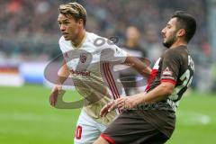 2. BL - Saison 2017/2018 - FC St. Pauli - FC Ingolstadt 04 - Thomas Pledl (#30 FCI) - Foto: Meyer Jürgen