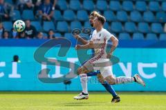 2. BL - Saison 2017/2018 - VFL Bochum - FC Ingolstadt 04 - Marcel Gaus (#19 FCI) - Lukas Hinterseer (#16 Bochum) - Foto: Meyer Jürgen