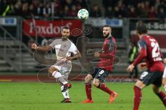 2. Bundesliga - Fußball - 1. FC Nürnberg - FC Ingolstadt 04 - Marvin Matip (34, FCI) Mikael Ishak (9 FCN)