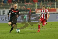 2. Bundesliga - 1. FC Union Berlin - FC Ingolstadt 04 - Tobias Levels (3, FCI) Hedlund, Simon (Union 17)