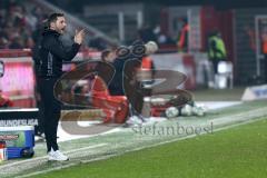 2. Bundesliga - 1. FC Union Berlin - FC Ingolstadt 04 - Cheftrainer Stefan Leitl (FCI)