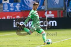 2. BL - Saison 2017/2018 - VFL Bochum - FC Ingolstadt 04 - Orjan Nyland (#1 Torwart FCI) beim Abschlag - Foto: Meyer Jürgen