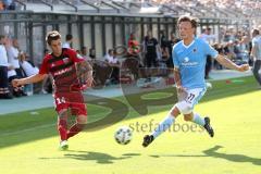 DFB Pokal - Fußball - TSV 1960 München - FC Ingolstadt 04 - Stefan Lex (14, FCI) Christian Köppel (TSV 11)