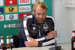 DFB Pokal - Fußball - TSV 1960 München - FC Ingolstadt 04 - Pressekonferenz nach dem Spiel, Cheftrainer Daniel Bierofka (TSV 1860)