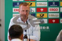 DFB Pokal - Fußball - TSV 1960 München - FC Ingolstadt 04 - Pressekonferenz nach dem Spiel, Cheftrainer Maik Walpurgis (FCI)