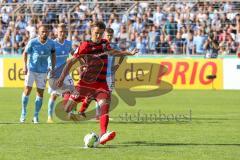 DFB Pokal - Fußball - TSV 1960 München - FC Ingolstadt 04 - Elfmeter Stefan Kutschke (20, FCI) Tor zum 1:2 Jubel