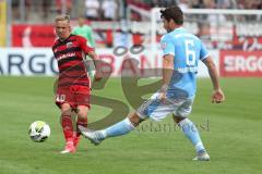 DFB Pokal - Fußball - TSV 1960 München - FC Ingolstadt 04 - Sonny Kittel (10, FCI) Jan Mauersberger (TSV 6)