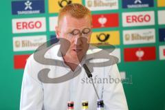 DFB Pokal - Fußball - TSV 1960 München - FC Ingolstadt 04 - Pressekonferenz nach dem Spiel, Cheftrainer Maik Walpurgis (FCI)