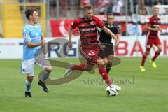 DFB Pokal - Fußball - TSV 1960 München - FC Ingolstadt 04 - Christian Köppel (TSV 11) Robert Leipertz (13, FCI)