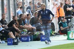 DFB Pokal - Fußball - TSV 1960 München - FC Ingolstadt 04 - Cheftrainer Daniel Bierofka (TSV 1860) ärgert sich