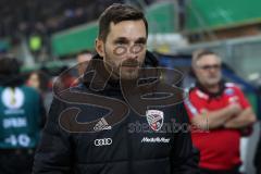 DFB-Pokal - SC Paderborn 07 - FC Ingolstadt 04 - Cheftrainer Stefan Leitl (FCI)