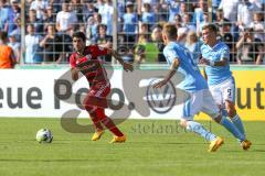 DFB Pokal - Fußball - TSV 1960 München - FC Ingolstadt 04 - Almog Cohen (8, FCI) Nico Andermatt (TSV 5)