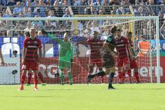 DFB Pokal - Fußball - TSV 1960 München - FC Ingolstadt 04 - Torwart Örjan Haskjard Nyland (1, FCI) schreit