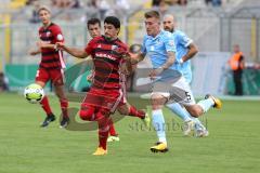 DFB Pokal - Fußball - TSV 1960 München - FC Ingolstadt 04 - Almog Cohen (8, FCI) Nico Andermatt (TSV 5)