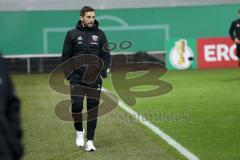 DFB-Pokal - SC Paderborn 07 - FC Ingolstadt 04 - Cheftrainer Stefan Leitl (FCI) vor dem Spiel