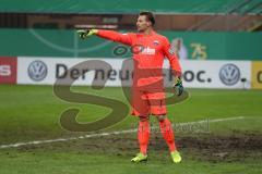 DFB-Pokal - SC Paderborn 07 - FC Ingolstadt 04 - Torwart Ratajczak, Michael (Paderborn 1)