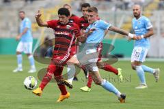 DFB Pokal - Fußball - TSV 1960 München - FC Ingolstadt 04 - Almog Cohen (8, FCI) Nico Andermatt (TSV 5)