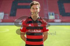 2. Bundesliga - Fußball - Fototermin - FC Ingolstadt 04 - Portraits - Shooting - Saison 2017/2018 - Lukas Gerlspeck (27, FCI)