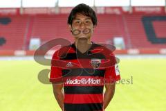 2. Bundesliga - Fußball - FC Ingolstadt 04 - Portraits im Stadion - Neuzuguang - Takahiro Sekine (22, FCI)