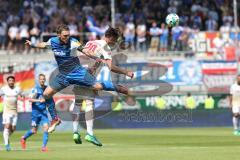 2. Bundesliga - Fußball - FC Ingolstadt 04 - Holstein Kiel - Rafael Czichos (5 Kiel) Stefan Kutschke (20, FCI)