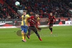 2. Bundesliga - FC Ingolstadt 04 - Eintracht Braunschweig - Niko Kijewski (#27 Braunschweig) Alfredo Morales (6, FCI)