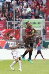 2. Bundesliga - Fußball - FC Ingolstadt 04 - 1. FC Nürnberg - Hanno Behrens (18 FCN) Marvin Matip (34, FCI)