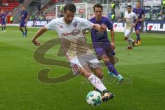 2. BL - Saison 2017/2018 - FC Ingolstadt 04 - FC Erzgebirge Aue - Christian Träsch (#28 FCI) - Foto: Meyer Jürgen