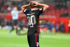 2. BL - Saison 2017/2018 - FC Ingolstadt 04 - SV Darmstadt 98 - Thomas Pledl (#30 FCI) enttäuscht - Foto: Meyer Jürgen