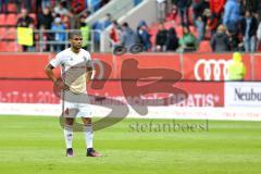 2. Bundesliga - Fußball - FC Ingolstadt 04 - FC Erzgebirge Aue - Spiel ist aus, Niederlage Paulo Otavio (4, FCI) frustriert