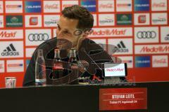 2. Bundesliga - Fußball - FC Ingolstadt 04 - 1. FC Kaiserslautern - Pressekonferenz nach dem Spiel Cheftrainer Stefan Leitl (FCI)