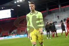 2. Bundesliga - Fußball - FC Ingolstadt 04 - SV Sandhausen - Torwart Örjan Haskjard Nyland (1, FCI) geht vom Feld