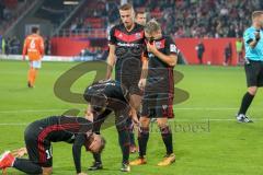 2. BL - Saison 2017/2018 - FC Ingolstadt 04 - SV Darmstadt 98 - Sonny Kittel (#10 FCI) wird im Strafraum gefoult - es gibt elfmeter - - Foto: Meyer Jürgen