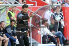 2. Bundesliga - Fußball - FC Ingolstadt 04 - Holstein Kiel - Cheftrainer Stefan Leitl (FCI)