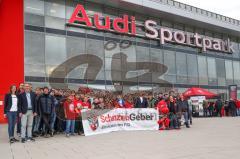 2. Bundesliga - Fußball - FC Ingolstadt 04 - 1. FC Heidenheim - Initiative des FCI, Schanzengeber Charity mit Werner Roß