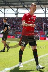 2. BL - Saison 2017/2018 - FC Ingolstadt 04 - 1. FC Union Berlin - Florent Hadergjonaj (#33 FCI) vor dem Spiel beim warm machen -  Foto: Meyer Jürgen