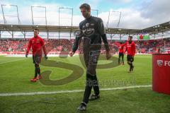 2. BL - Saison 2017/2018 - FC Ingolstadt 04 - Fortuna Düsseldorf - Andre Mijatovic (Co-Trainer FCI) verlässt das Spielfeld nach dem warm machen - Foto: Meyer Jürgen