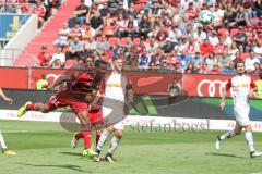 2. Bundesliga - Fußball - FC Ingolstadt 04 - SSV Jahn Regensburg - Marvin Matip (34, FCI) köpft zum Tor, 2:1 Jubel