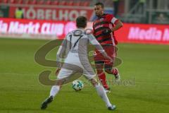 2. BL - Saison 2017/2018 - FC Ingolstadt 04 - VFL Bochum - Marvin Matip (#34 FCI) - Robbie Kruse (#17 Bochum) - Foto: Meyer Jürgen