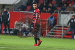 2. BL - Saison 2017/2018 - FC Ingolstadt 04 - Eintracht Braunschweig - Daumen hoch - Alfredo Morales (#6 FCI) - Foto: Meyer Jürgen