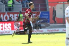 2. Bundesliga - Fußball - FC Ingolstadt 04 - DSC Armenia Bielefeld - Tor Stefan Kutschke (20, FCI) 1:0 Jubel