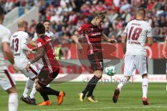 2. Bundesliga - Fußball - FC Ingolstadt 04 - 1. FC Nürnberg - mitte Max Christiansen (5, FCI)