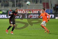 2. Bundesliga - Fußball - FC Ingolstadt 04 - SV Darmstadt 98 - 3:0 - Sonny Kittel (10, FCI) Marvin Mehlem (6 Darmstadt)