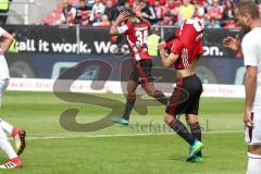 2. Bundesliga - Fußball - FC Ingolstadt 04 - 1. FC Nürnberg - verpasste Chance kopflos Almog Cohen (8, FCI)