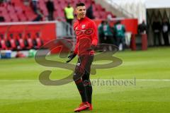 2. BL - Saison 2017/2018 - FC Ingolstadt 04 - Fortuna Düsseldorf - Alfredo Morales (#6 FCI) beim warm machen - Foto: Meyer Jürgen