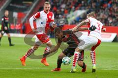 2. BL - Saison 2017/2018 - FC Ingolstadt 04 - Fortuna Düsseldorf - Dario Lezcano (#11 FCI) - Foto: Meyer Jürgen