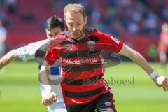 2. BL - Saison 2017/2018 - FC Ingolstadt 04 - Arminia Bielefeld - Moritz Hartmann (#9 FCI) - Foto: Meyer Jürgen