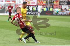 2. Bundesliga - Fußball - FC Ingolstadt 04 - 1. FC Union Berlin - 0:1 - rechts Florent Hadergjonaj (33, FCI)