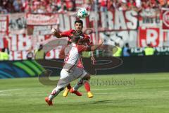 2. Bundesliga - Fußball - FC Ingolstadt 04 - SSV Jahn Regensburg - Andreas Geipl (8 Jahn) Almog Cohen (8, FCI)