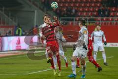 2. BL - Saison 2017/2018 - FC Ingolstadt 04 - VFL Bochum - Stefan Kutschke (#20 FCI) beim Kopfball - Foto: Meyer Jürgen